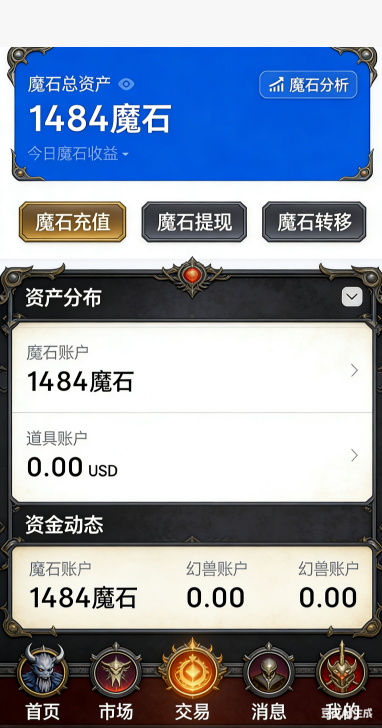 神纹面板截图